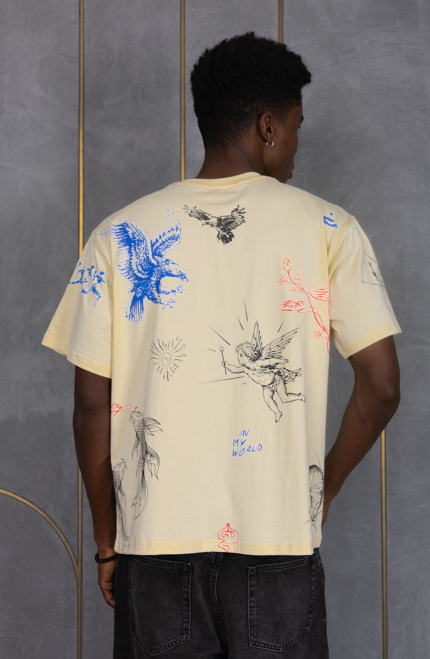 Free Spirit Oversized T-shirt - ORE OFE