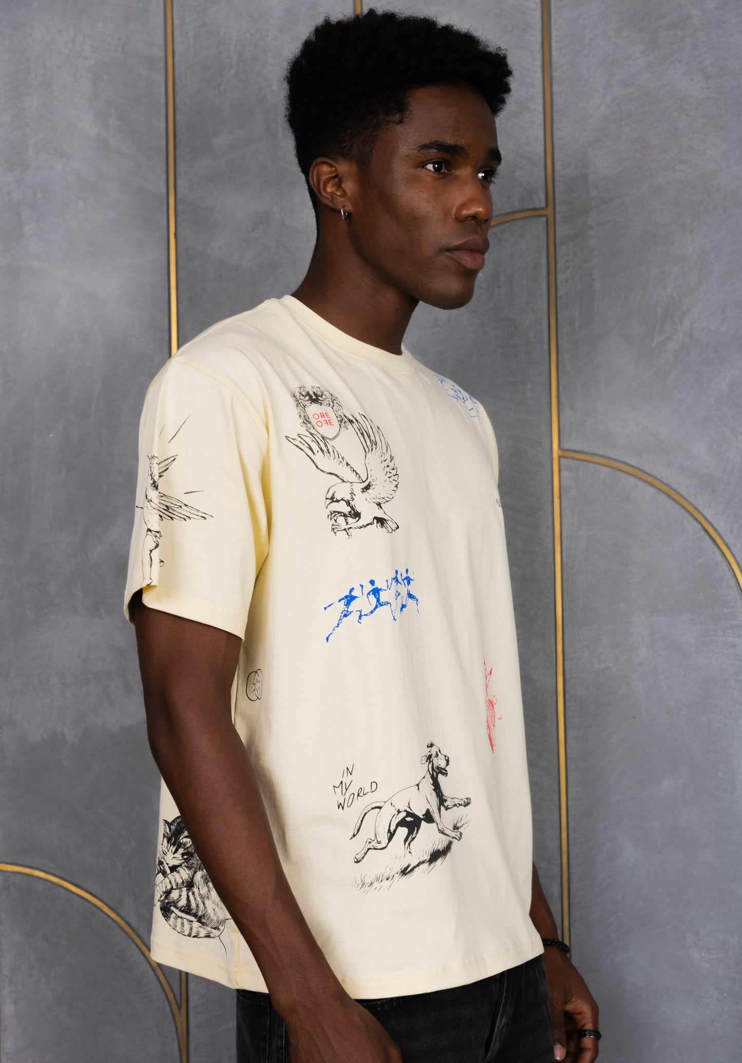 Free Spirit Oversized T-shirt - ORE OFE