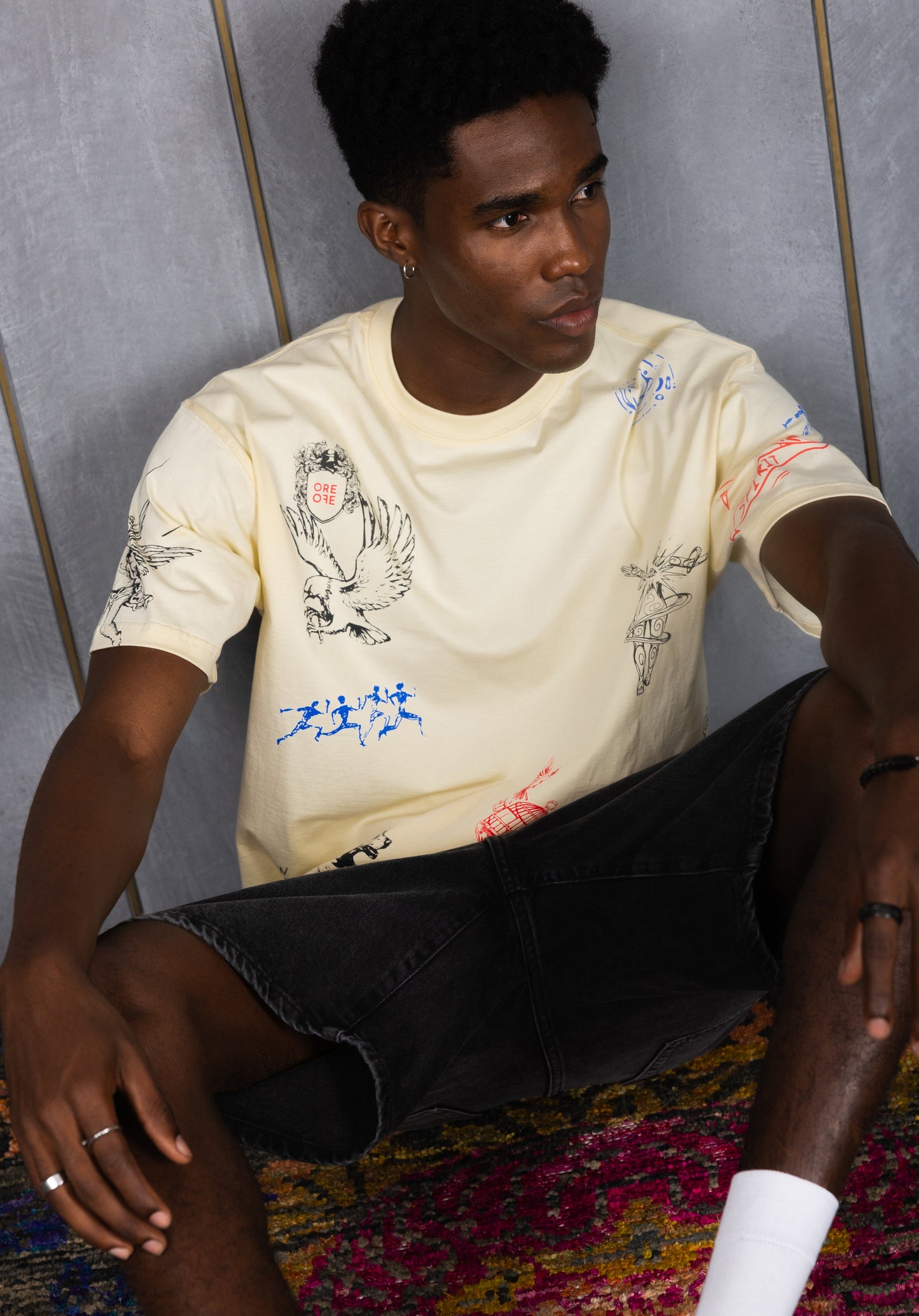Free Spirit Oversized T-shirt - ORE OFE
