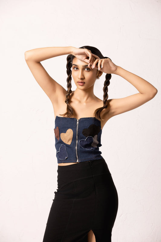 Heart don't hurt Tube Top - ORE OFE