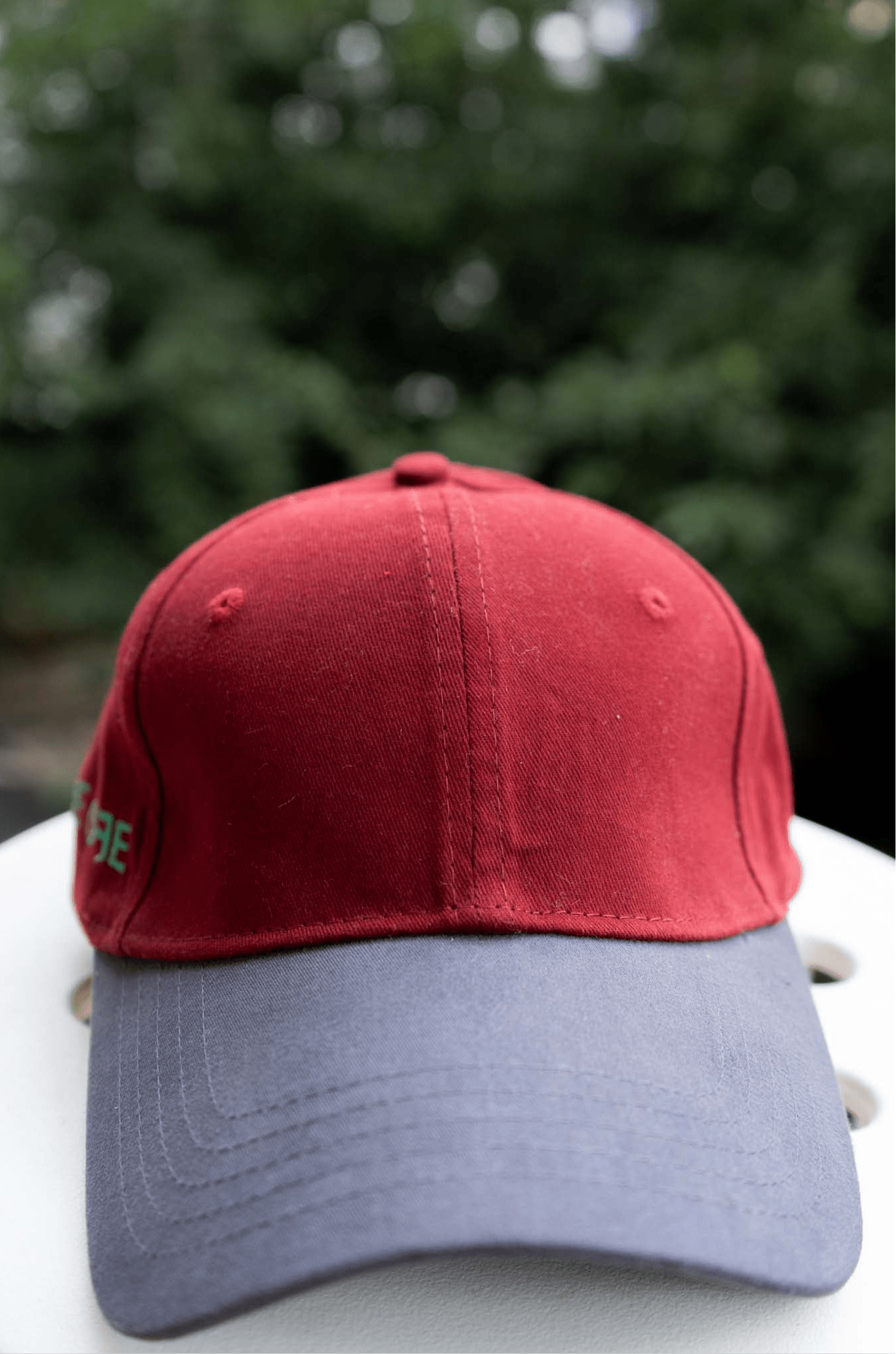 Maroon & Grey Cap - ORE OFE