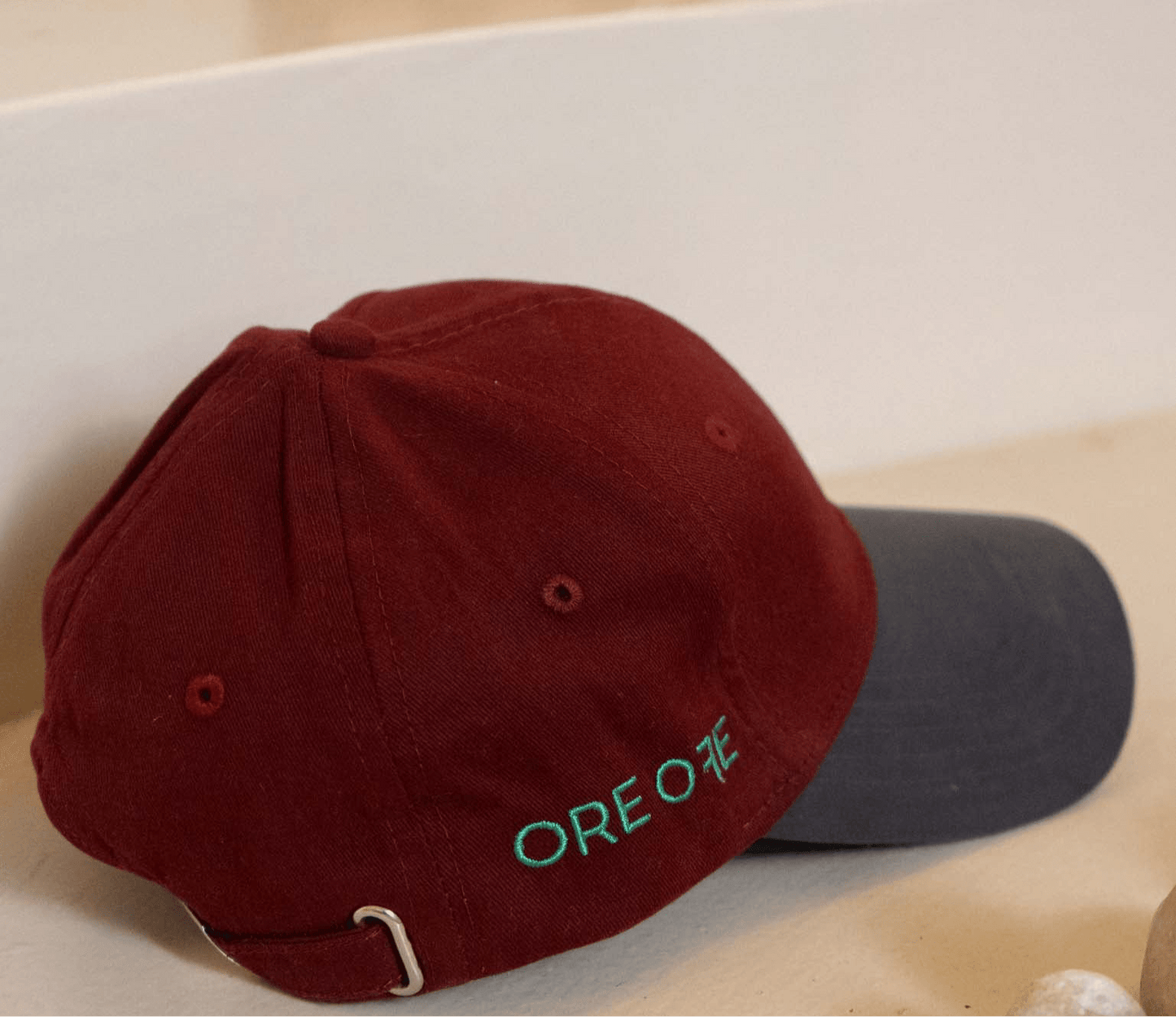 Maroon & Grey Cap - ORE OFE