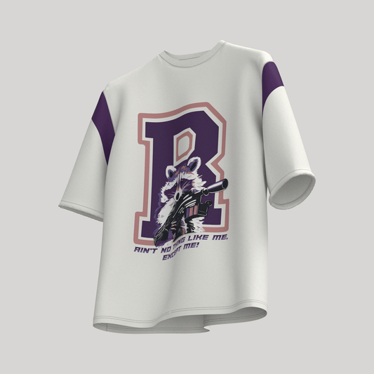 Raccoon Oversized T-shirt - ORE OFE