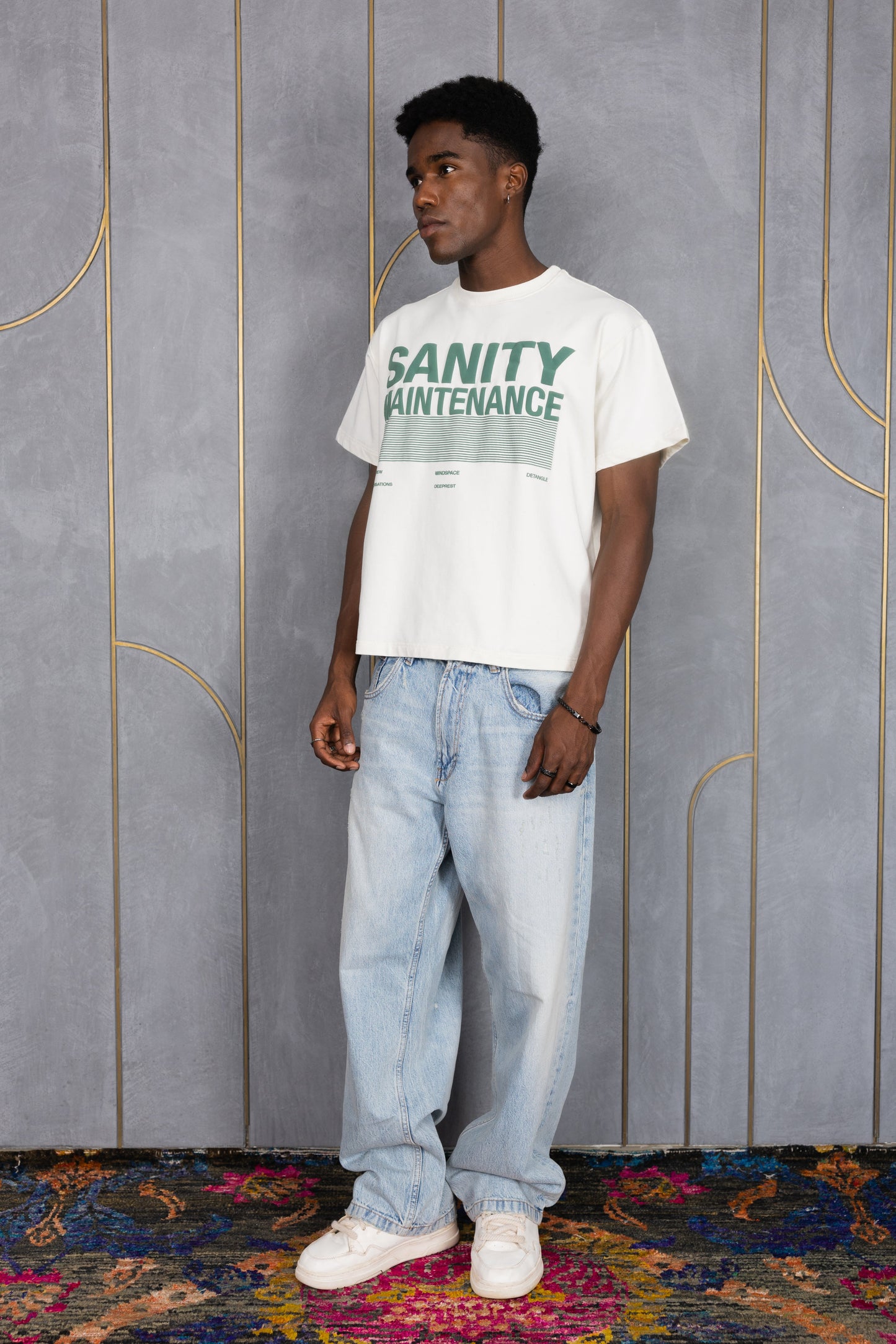 Sanity Maintenance Oversized T-shirt - ORE OFE