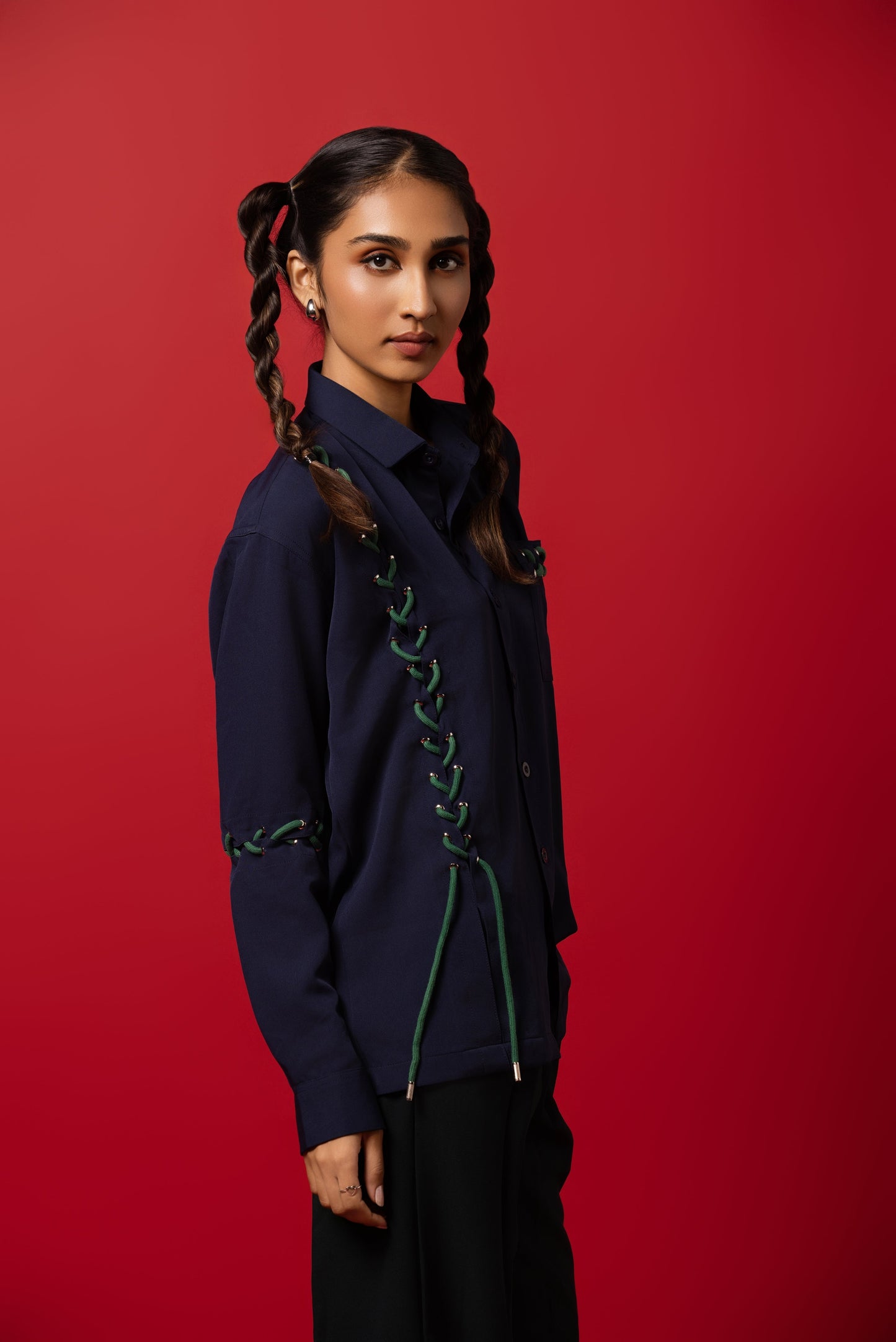 Seoul Strings Blue Shirt - ORE OFE