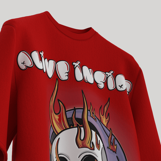 Alive Inside Oversized T-shirt - ORE OFE