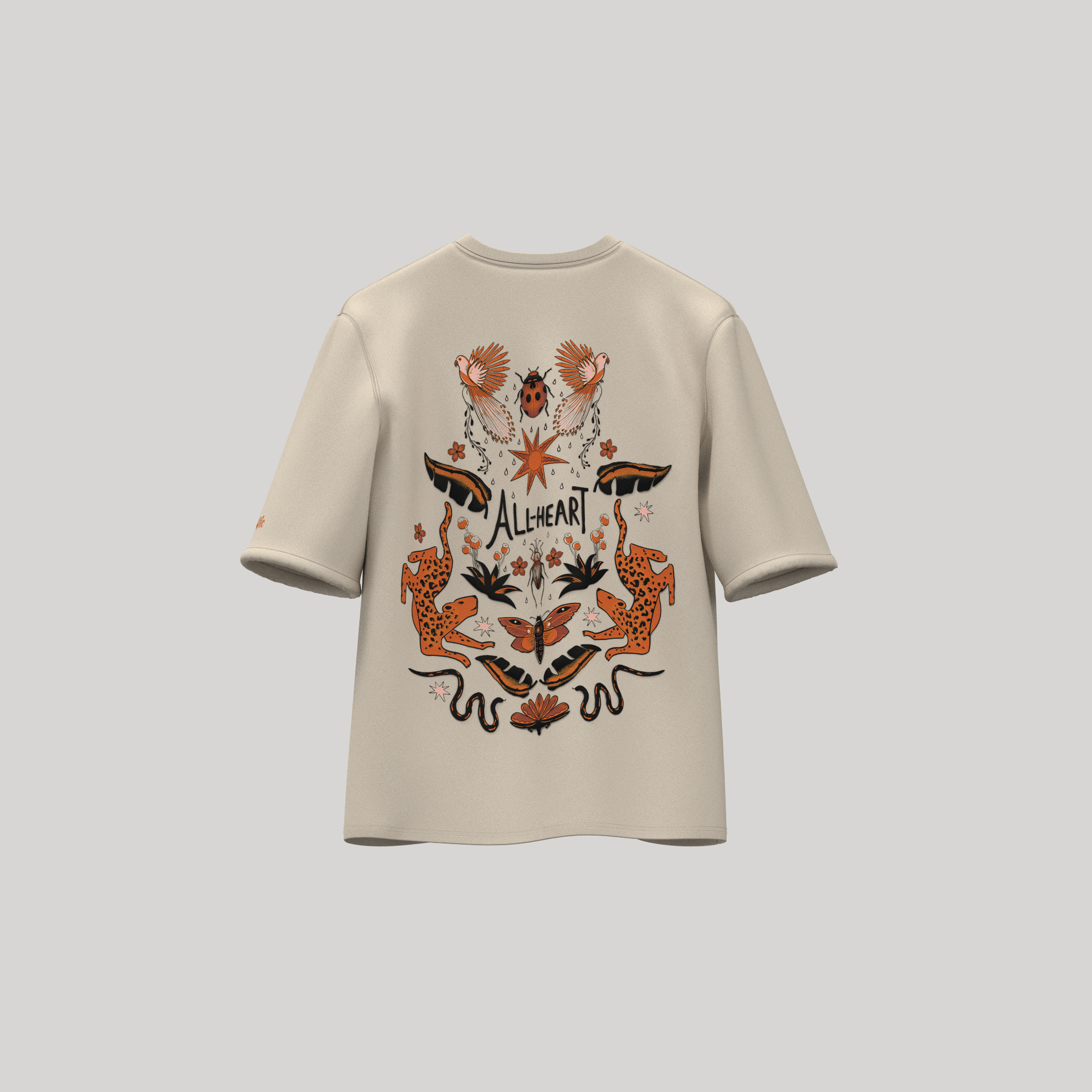 All heart Oversized T-shirt - ORE OFE