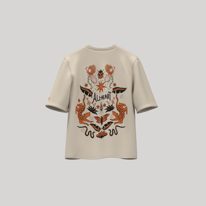 All heart Oversized T-shirt - ORE OFE