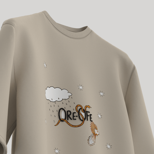 All heart Oversized T-shirt - ORE OFE