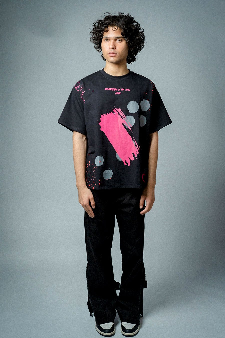 Compassion black T-Shirt - ORE OFE