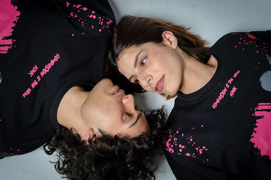 Compassion black T-Shirt - ORE OFE
