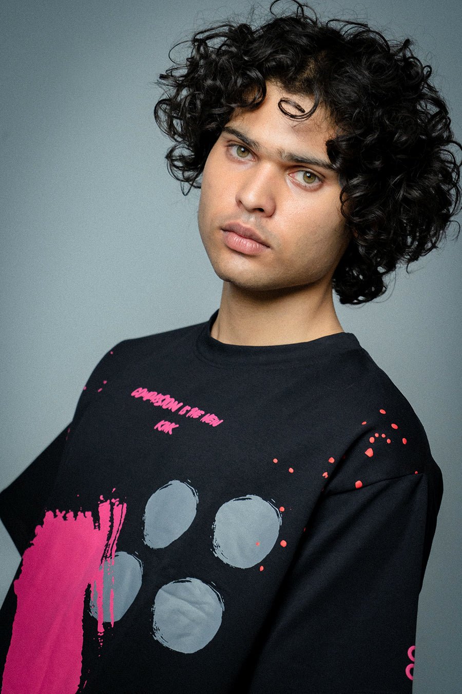 Compassion black T-Shirt - ORE OFE