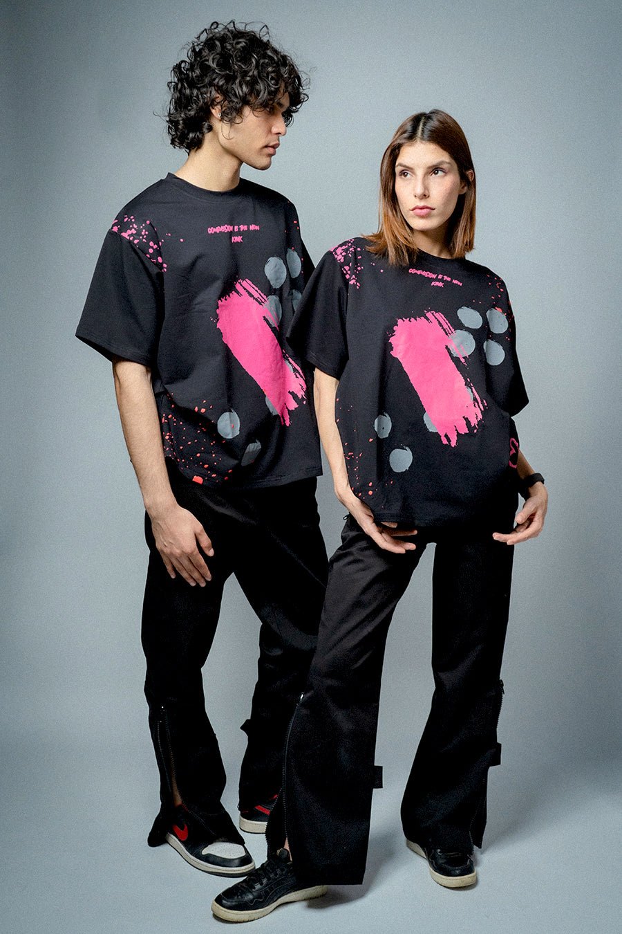 Compassion black T-Shirt - ORE OFE