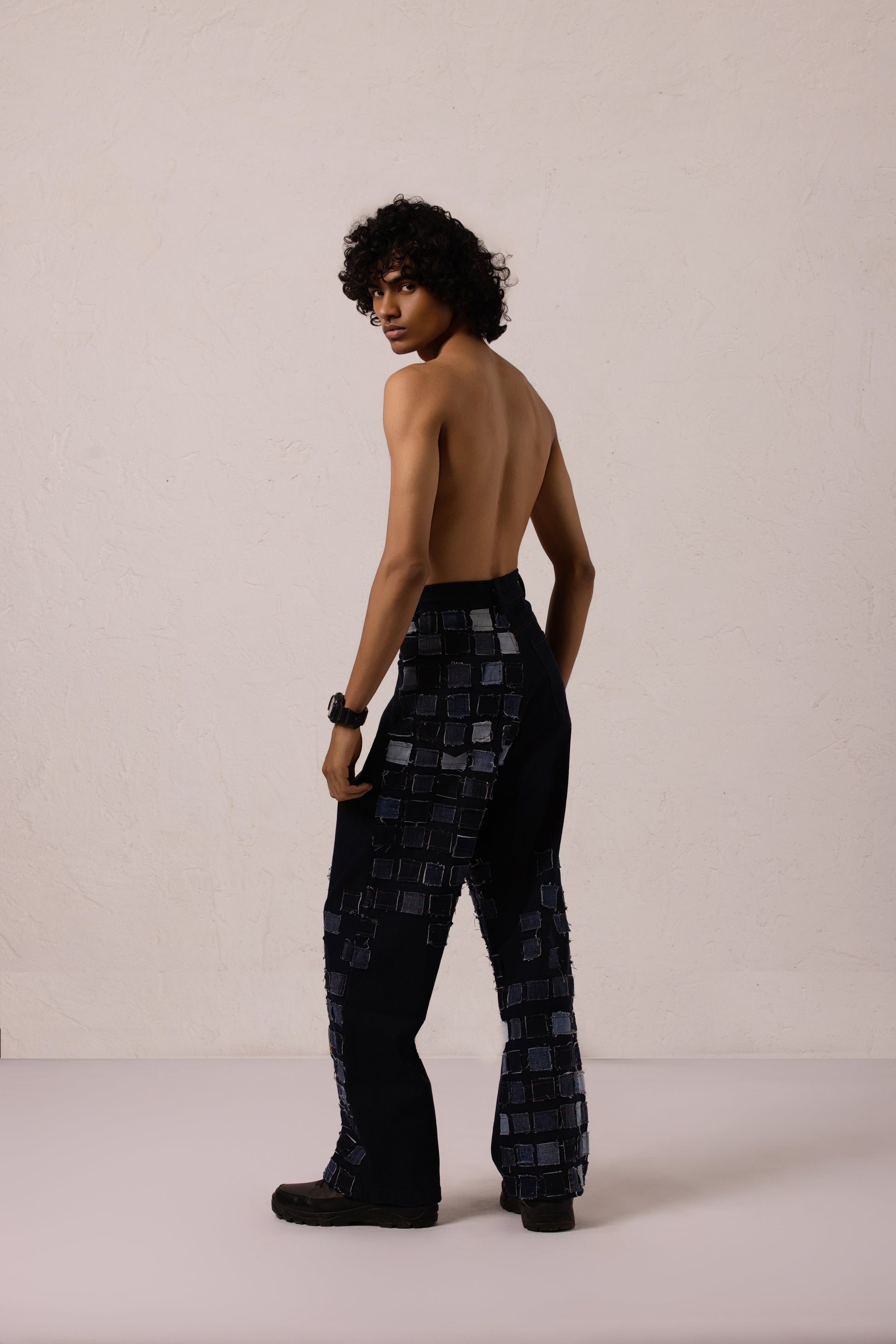 Couture Patch Denim Pants - Limited Edition - ORE OFE