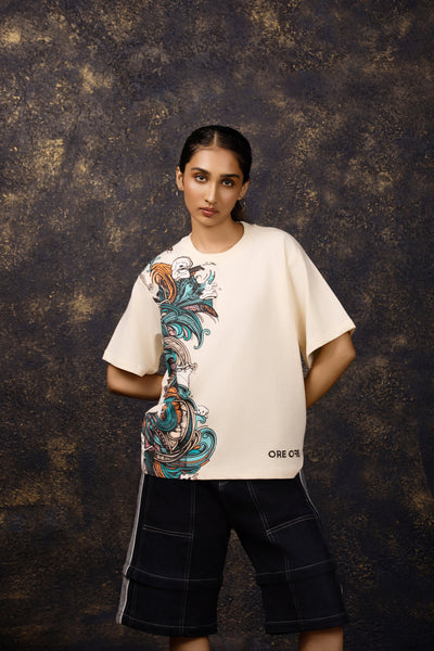 Forest Fur Oversized T-shirt