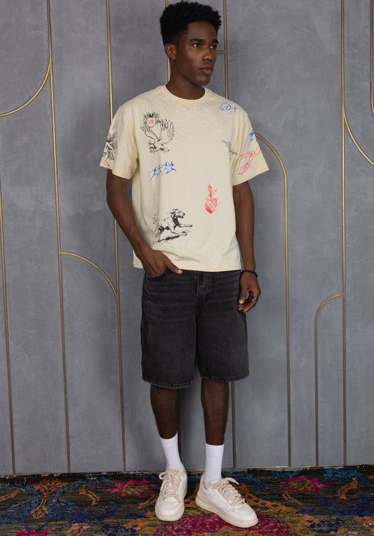 Free Spirit Oversized T-shirt - ORE OFE