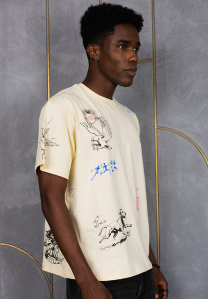 Free Spirit Oversized T-shirt - ORE OFE