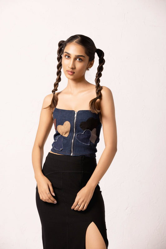 Heart don't hurt Tube Top - ORE OFE