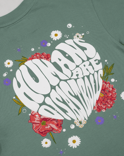Humans are Disastrous Oversized T-shirt - ORE OFE