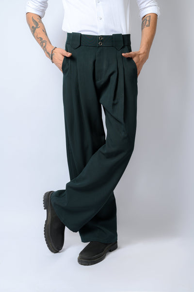 Korean trousers GREEN