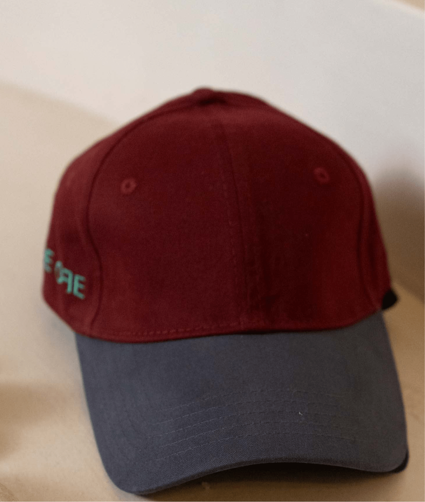 Maroon & Grey Cap - ORE OFE