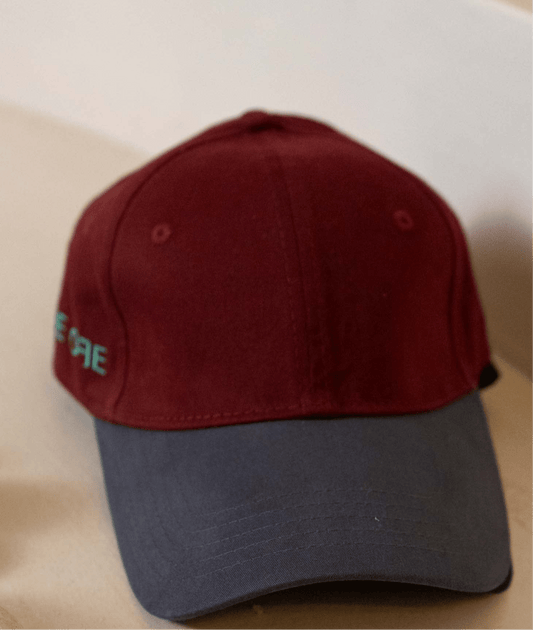 Maroon & Grey Cap - ORE OFE