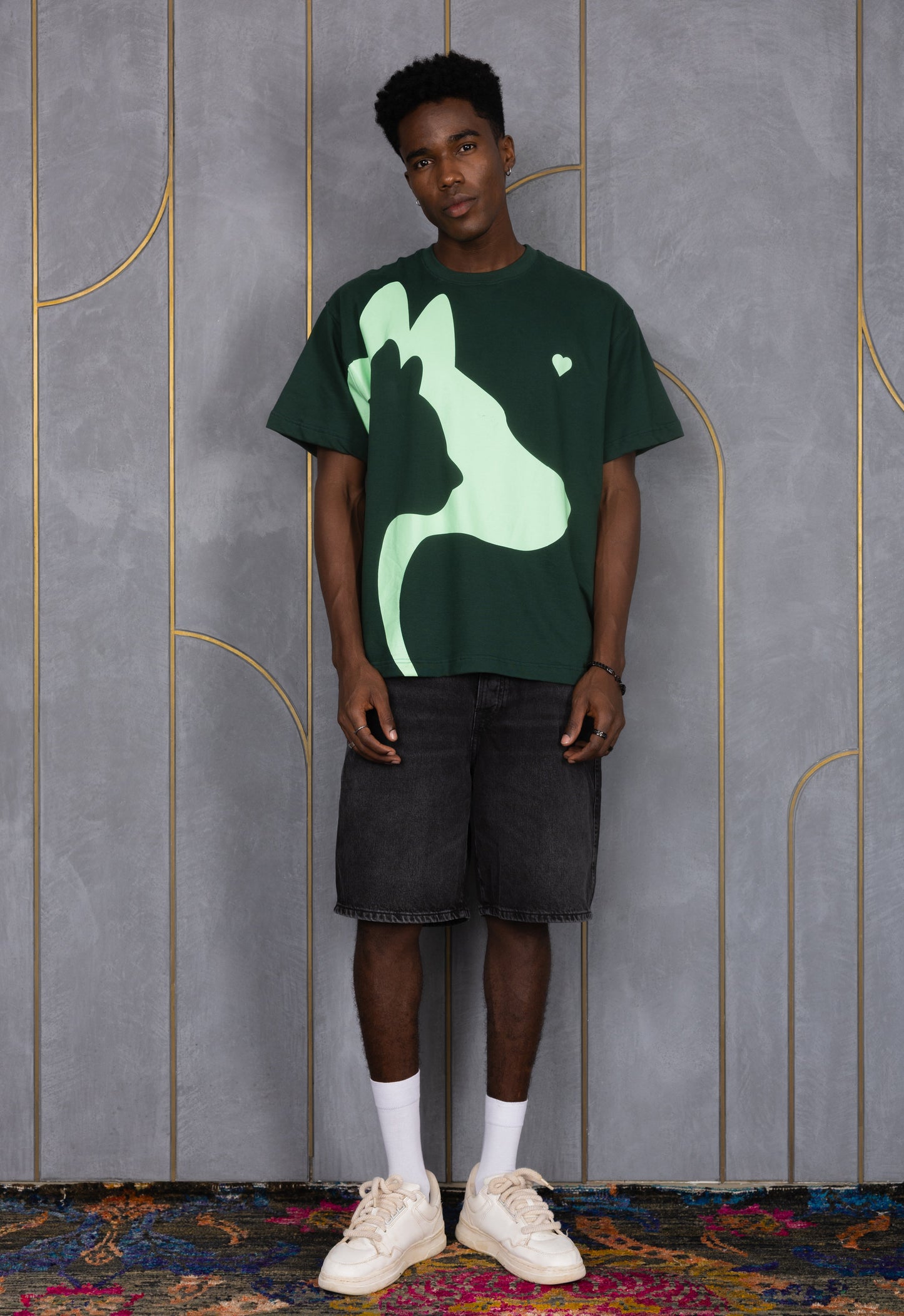 Pet lovers club Oversized T-shirt - ORE OFE
