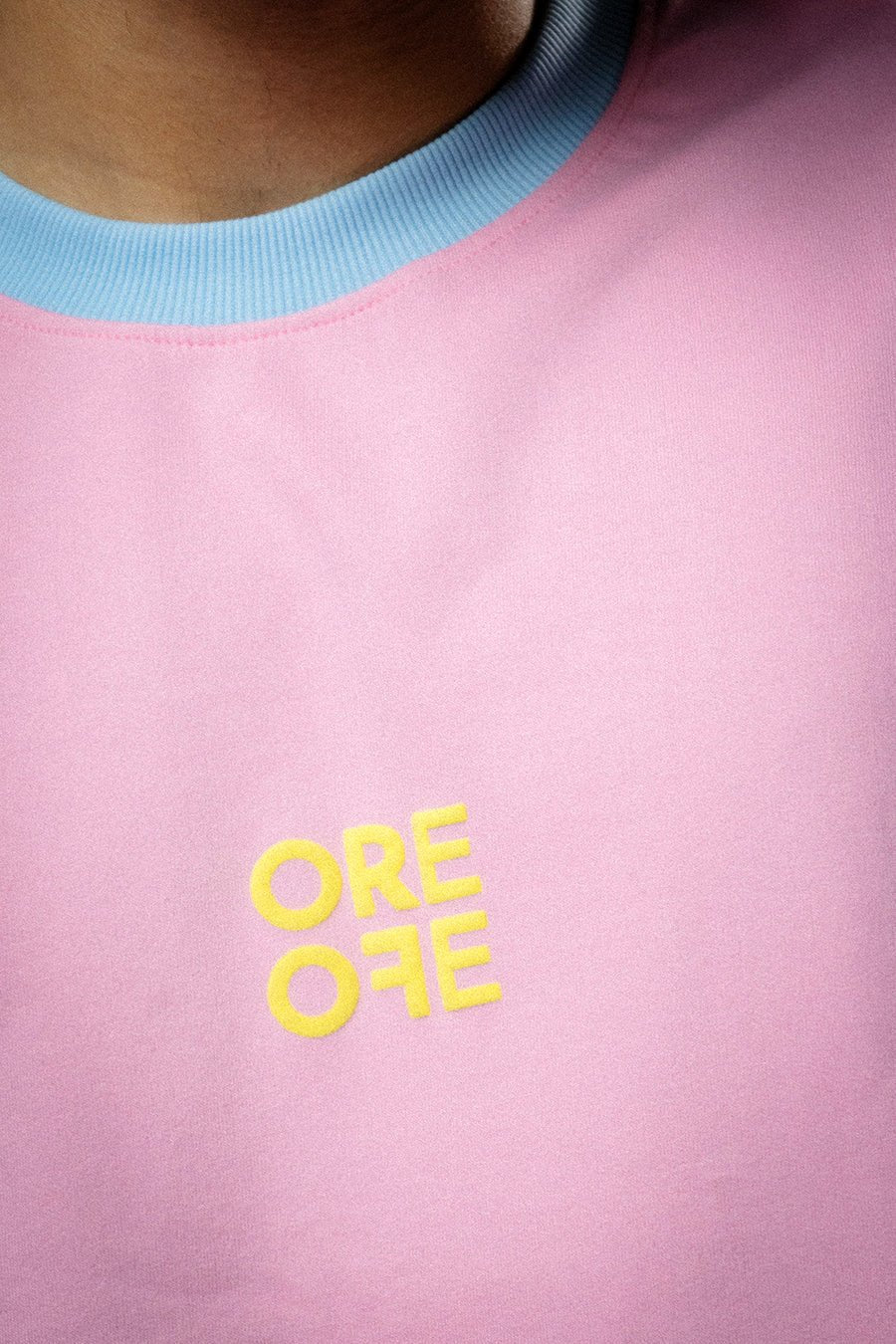 Pink basic Oversized T-shirt - ORE OFE