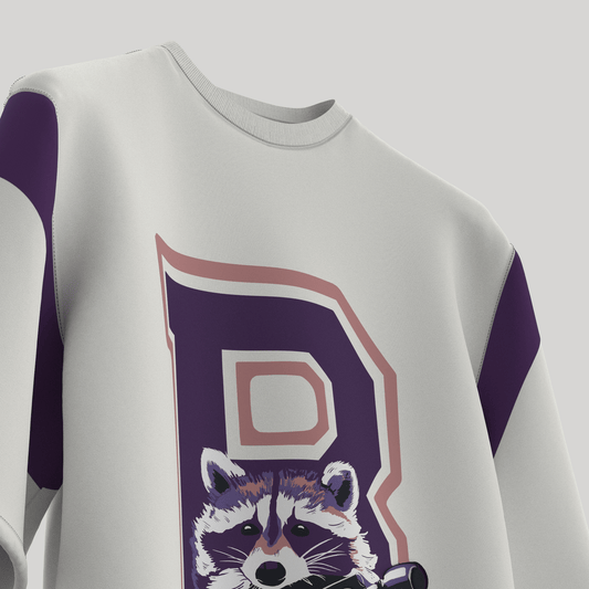 Raccoon Oversized T-shirt - ORE OFE