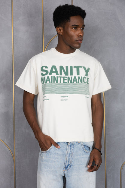 Sanity Maintenance Oversized T-shirt - ORE OFE