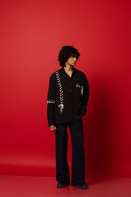 Seoul Strings Black Shirt - ORE OFE