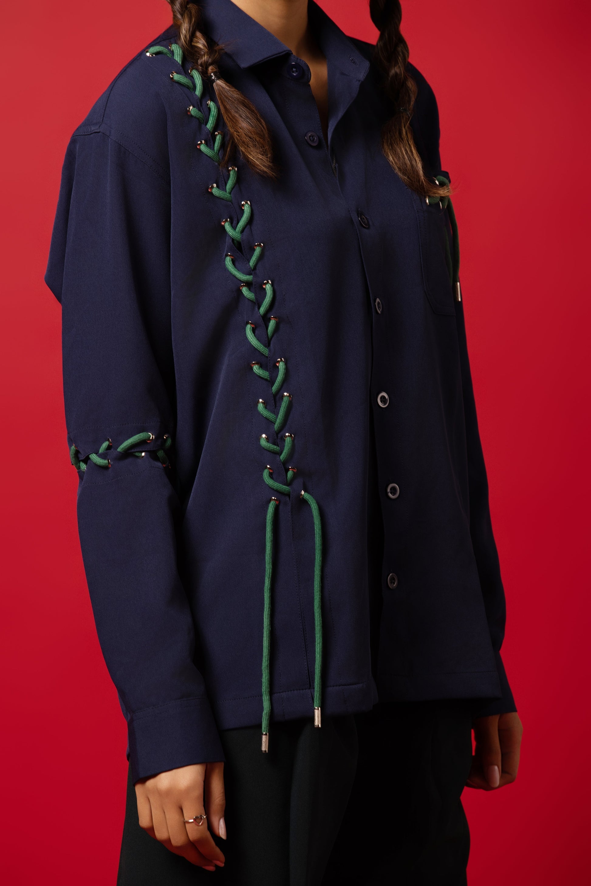 Seoul Strings Blue Shirt - ORE OFE