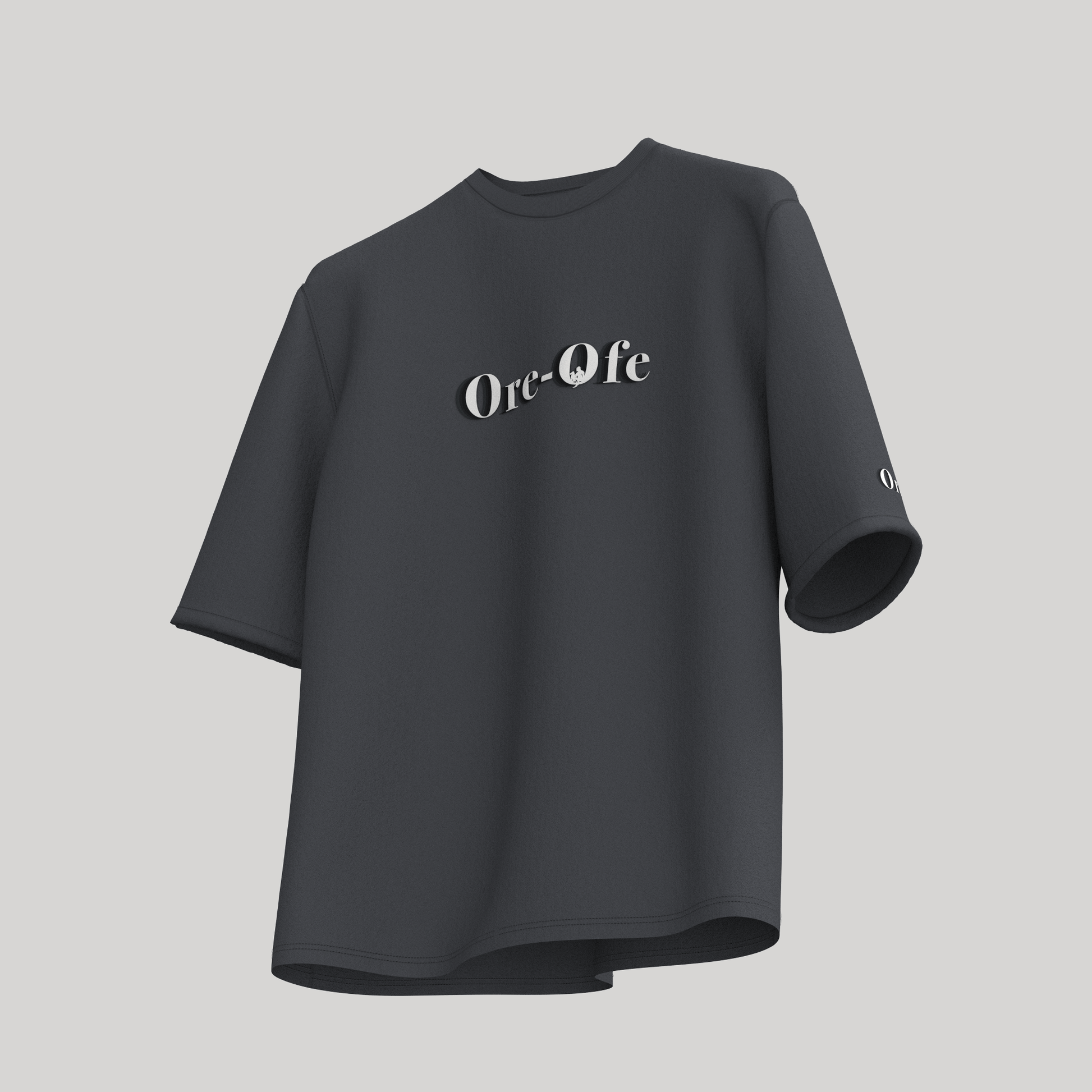 Stop drop n Roll Oversized T-shirt - ORE OFE