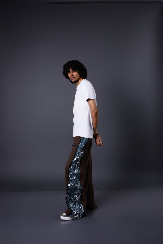Unisex Joggers Brown - Universe Unleashed - ORE OFE