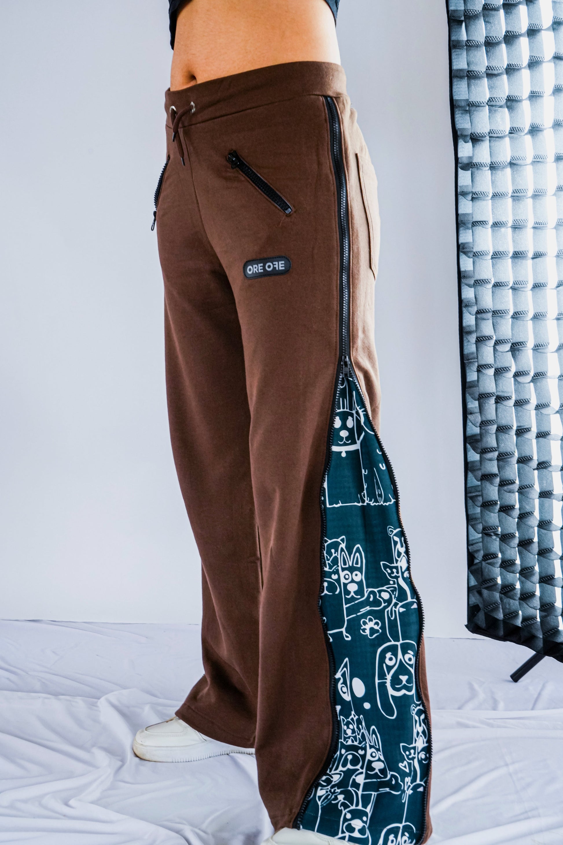 Unisex Joggers Brown - Universe Unleashed - ORE OFE